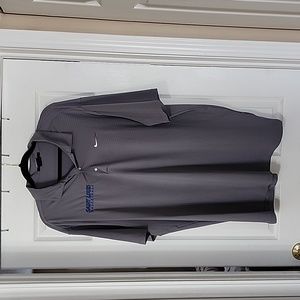 Nike Tiger Woods Polo Shirt XXL Grey